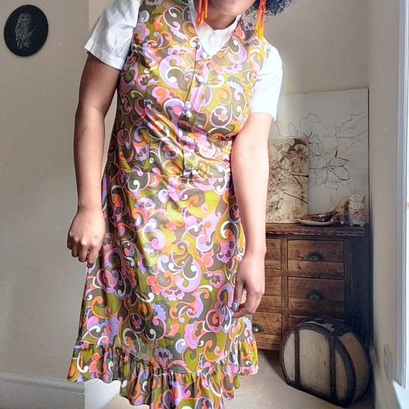 70s Vintage Dress - Picture 3 of 4